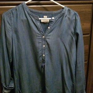 The Loft the softened shirt- jean